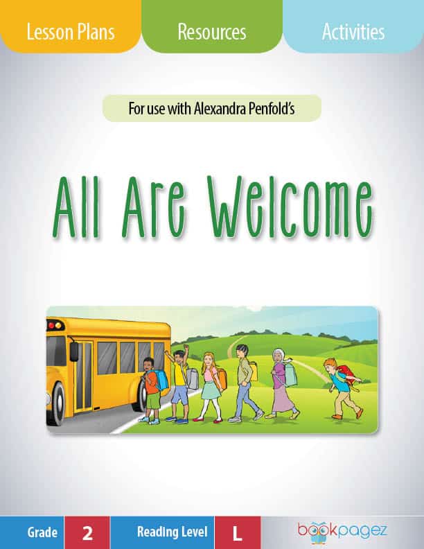 The cover for All Are Welcome Lesson Plans and Teaching Resources