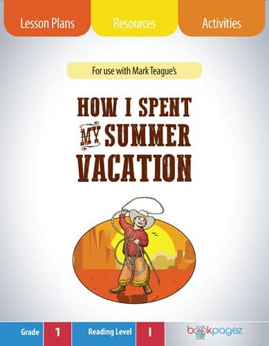 The cover for How I Spent My Summer Vacation Lesson Plans and Teaching Resources