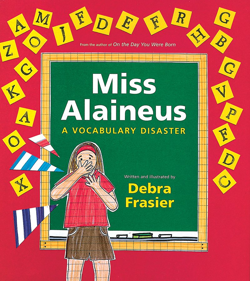 The cover for the book Miss Alaineus: A Vocabulary Disaster