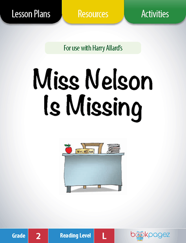 The cover for Miss Nelson Is Missing Lesson Plans and Teaching Resources