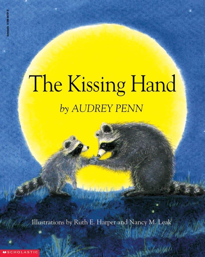 The cover for the book The Kissing Hand