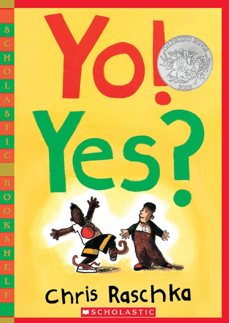 The cover for the book Yo! Yes?