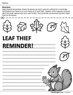 The first page of Digraphs with The Leaf Thief