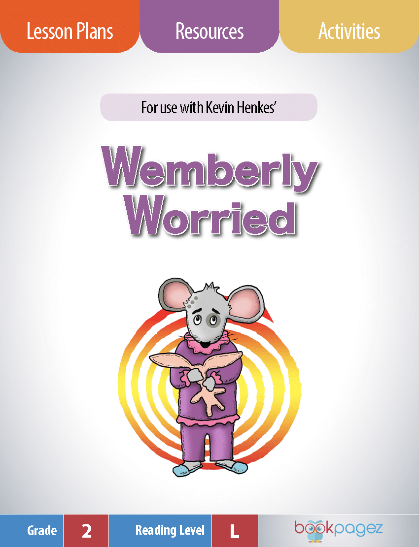 The cover for Wemberly Worried Lesson Plans and Teaching Resources