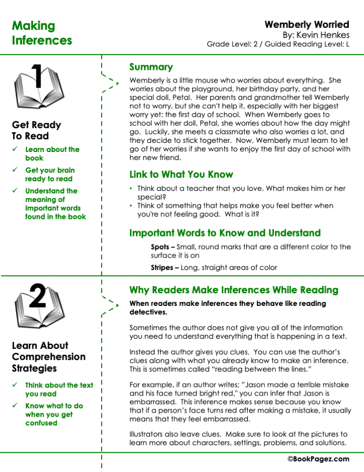 The first page of Asking Questions with A Bad Case of Stripes