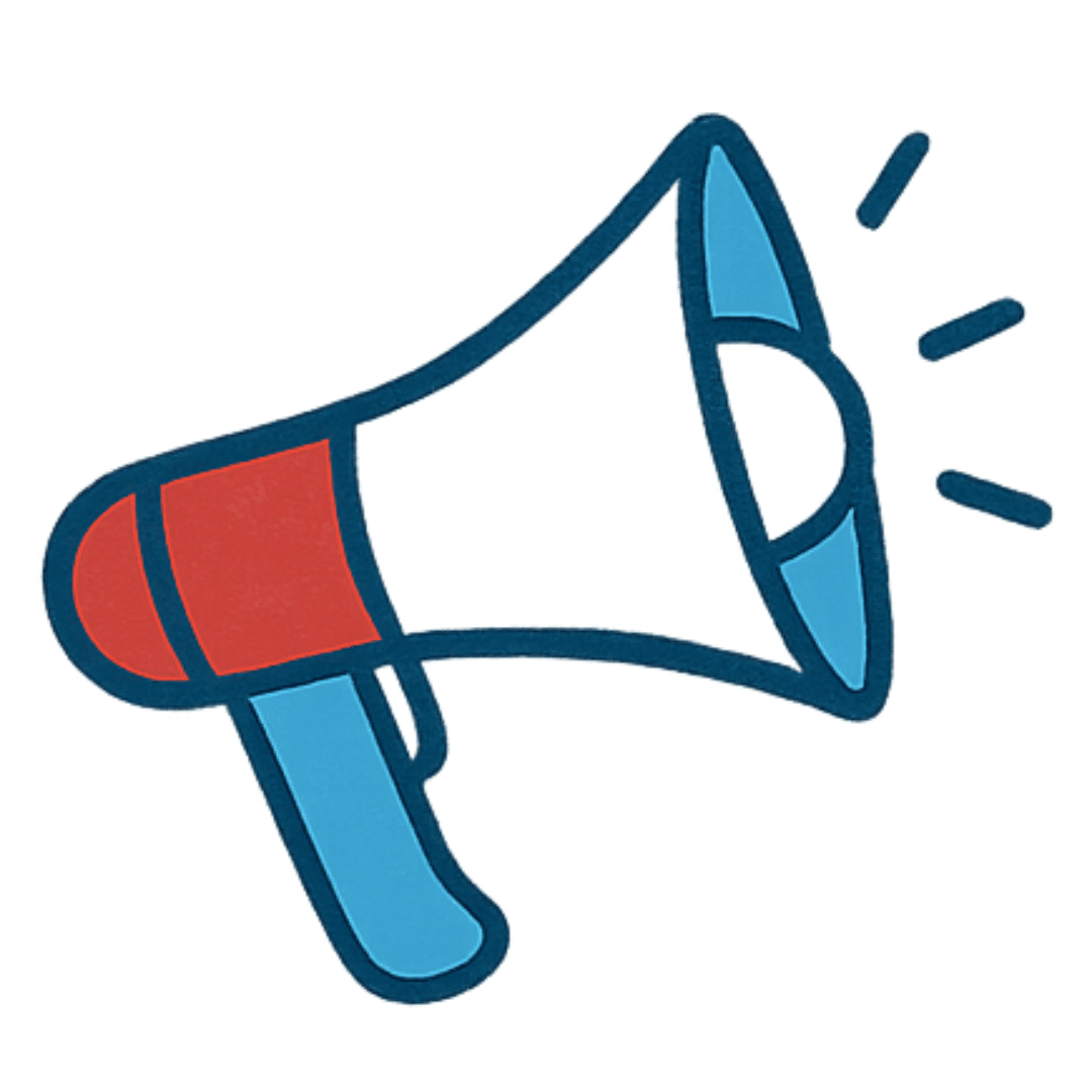 Bullhorn Icon Square