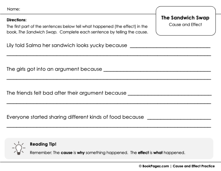 The first page of Asking Questions with A Bad Case of Stripes