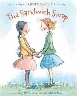 The cover for the book The Sandwich Swap
