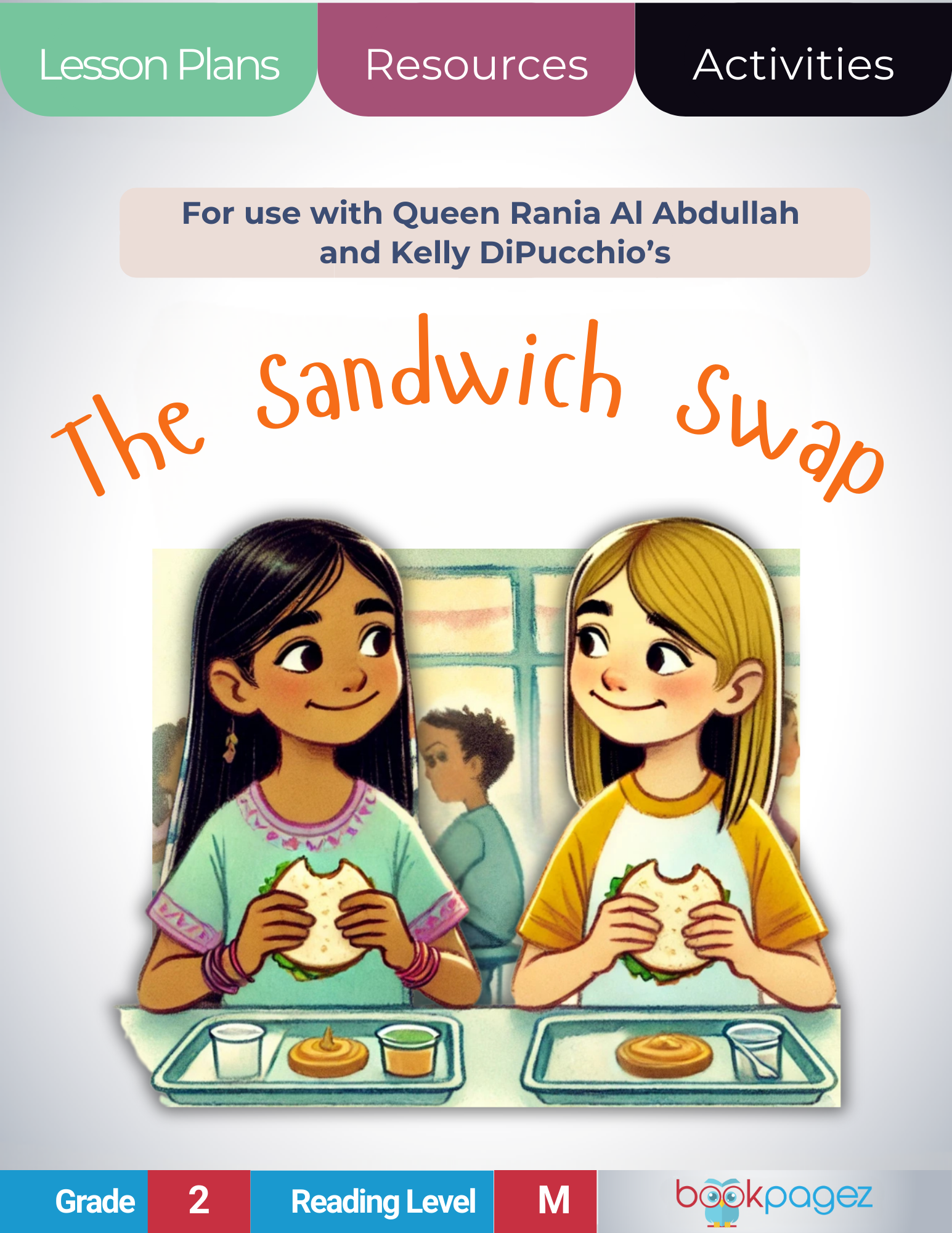 The cover for The Sandwich Swap Lesson Plans and Teaching Resources