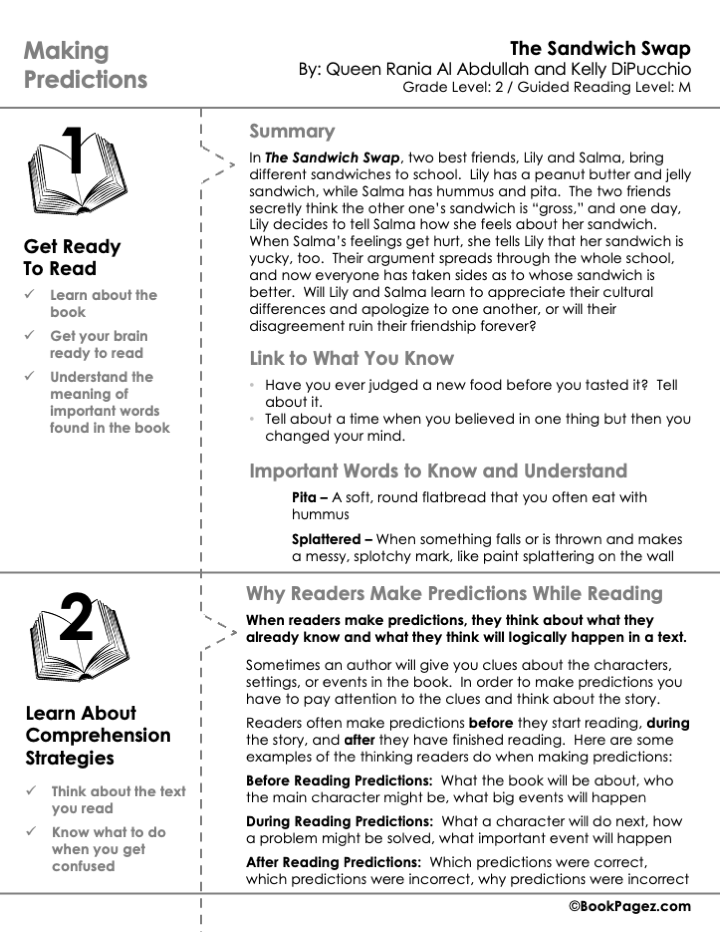 The first page of Asking Questions with A Bad Case of Stripes