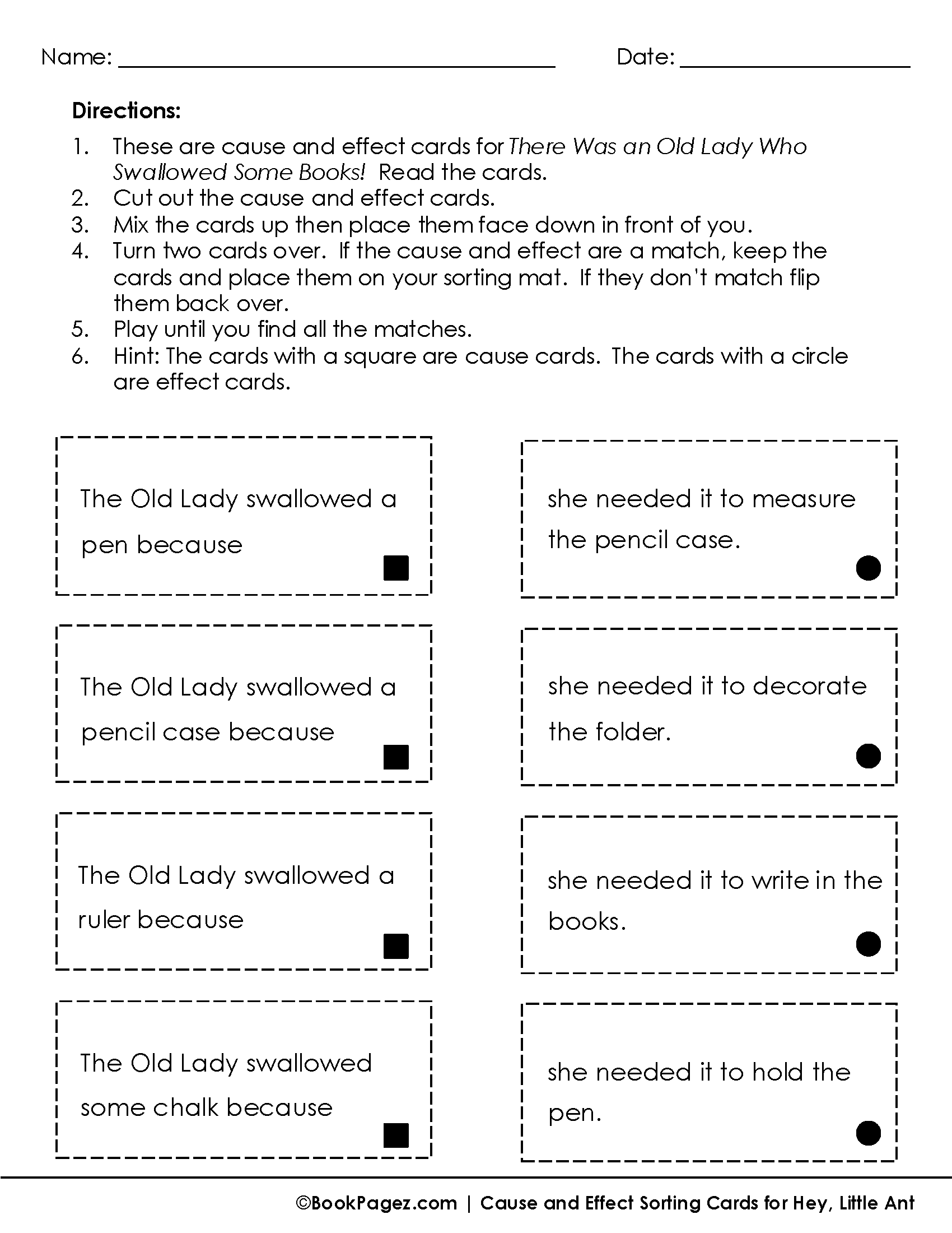 The first page of Asking Questions with A Bad Case of Stripes