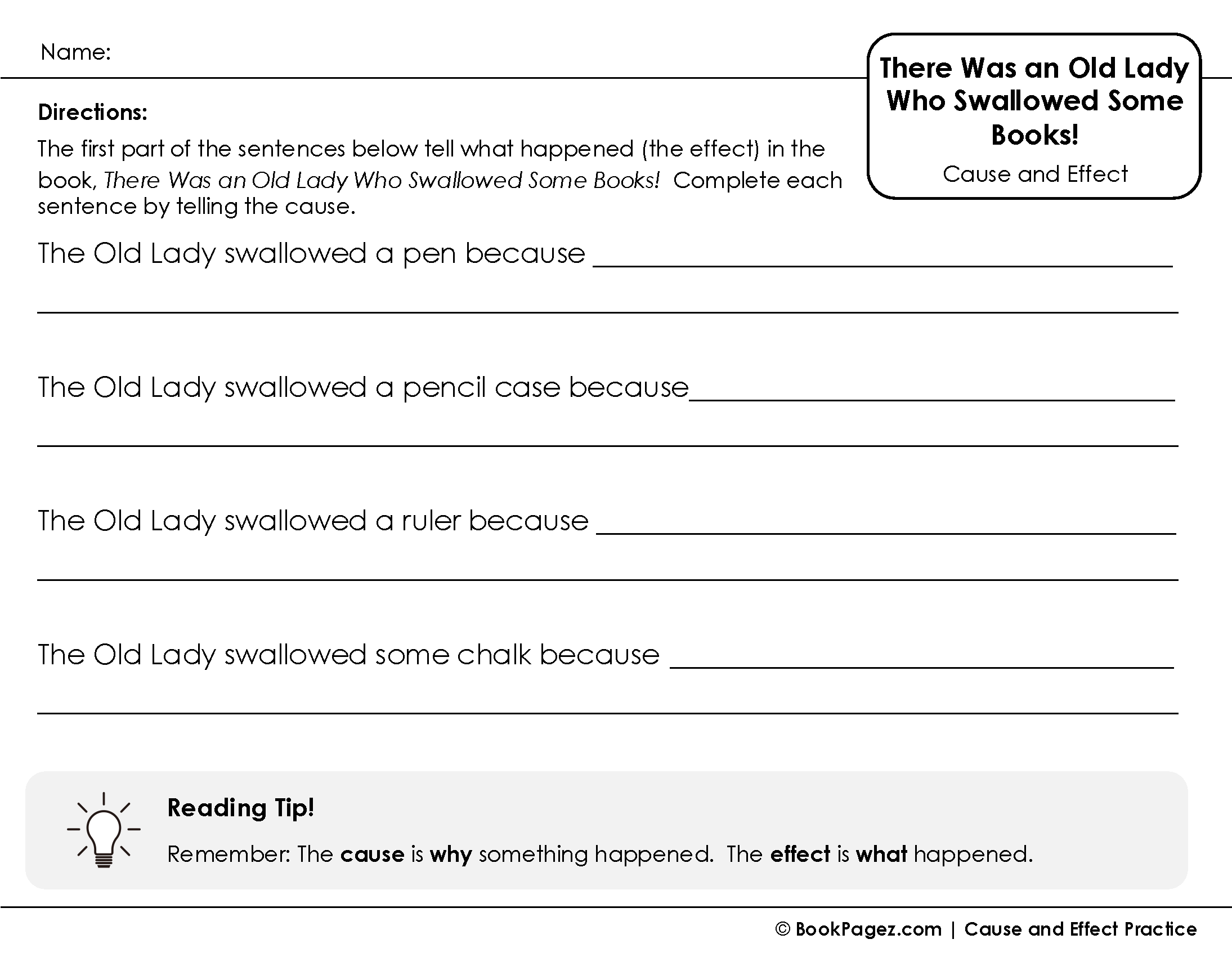 The first page of Asking Questions with A Bad Case of Stripes