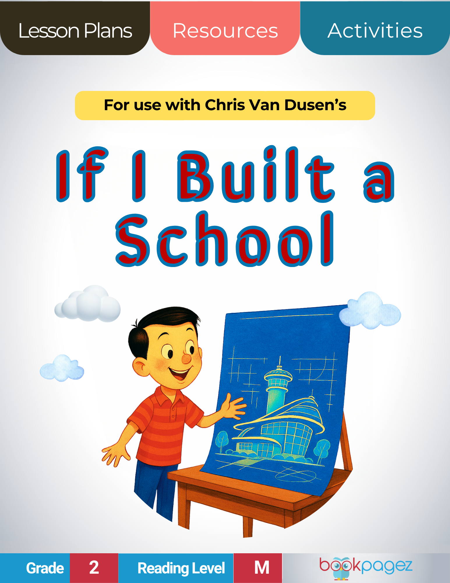 The cover for If I Built a School Lesson Plans and Teaching Resources