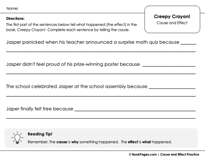 The first page of Asking Questions with A Bad Case of Stripes