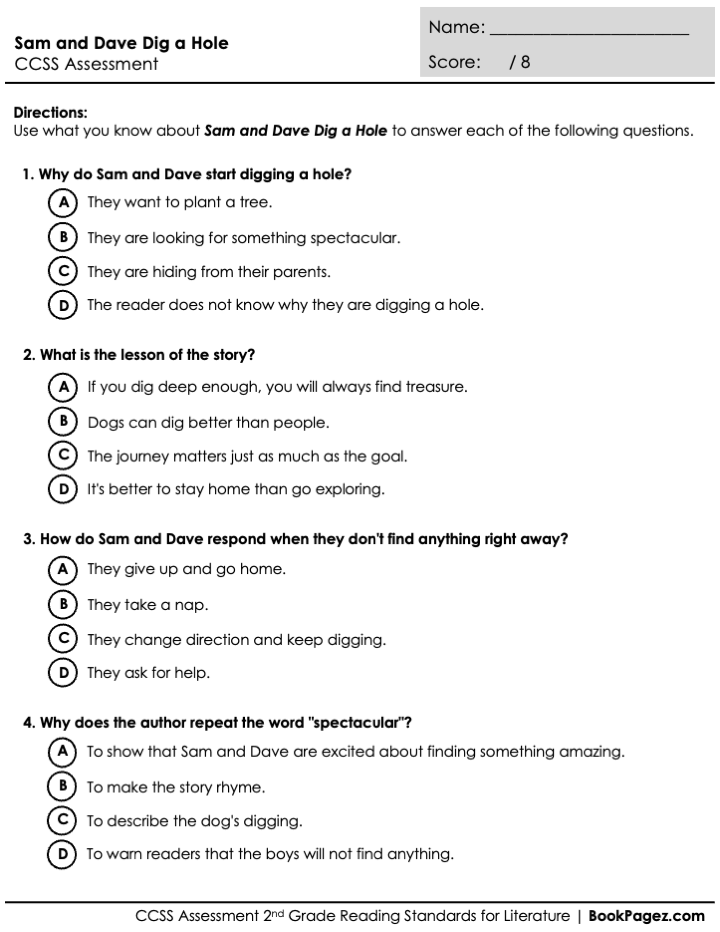 The first page of Asking Questions with A Bad Case of Stripes