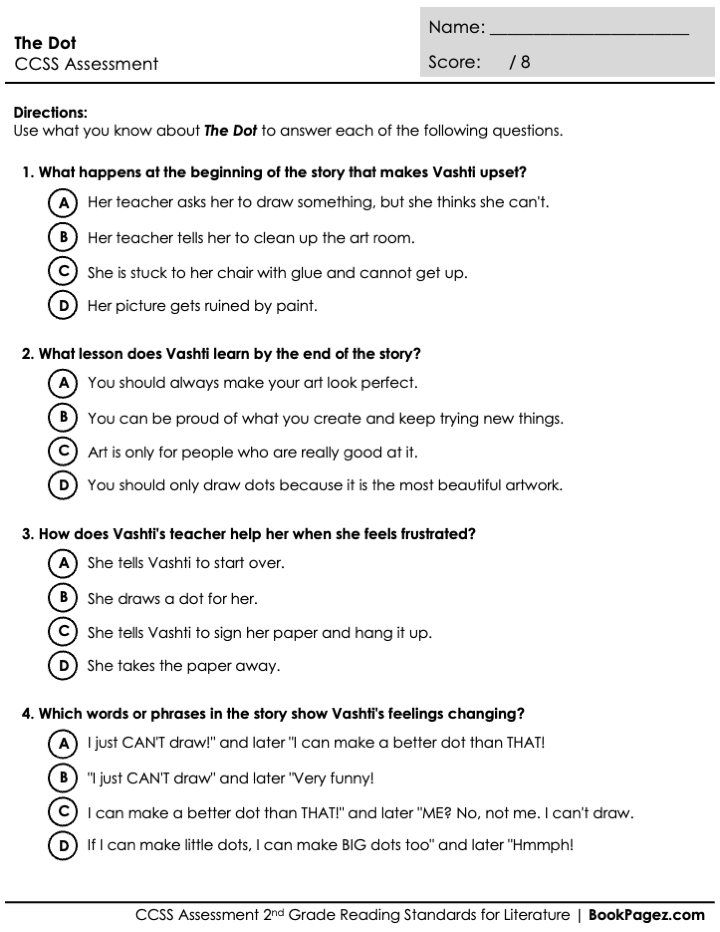 The first page of Asking Questions with A Bad Case of Stripes