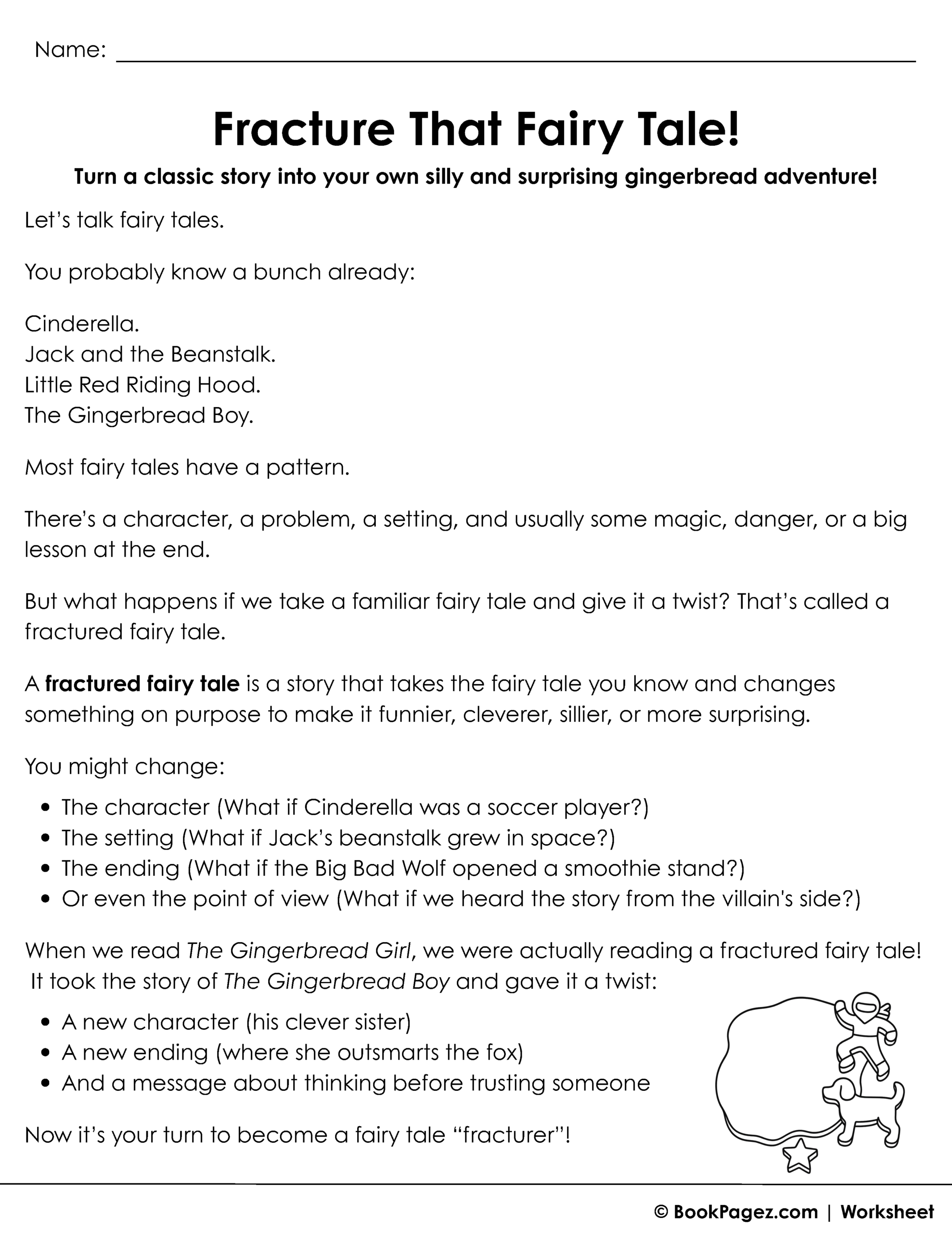 The first page of Asking Questions with A Bad Case of Stripes