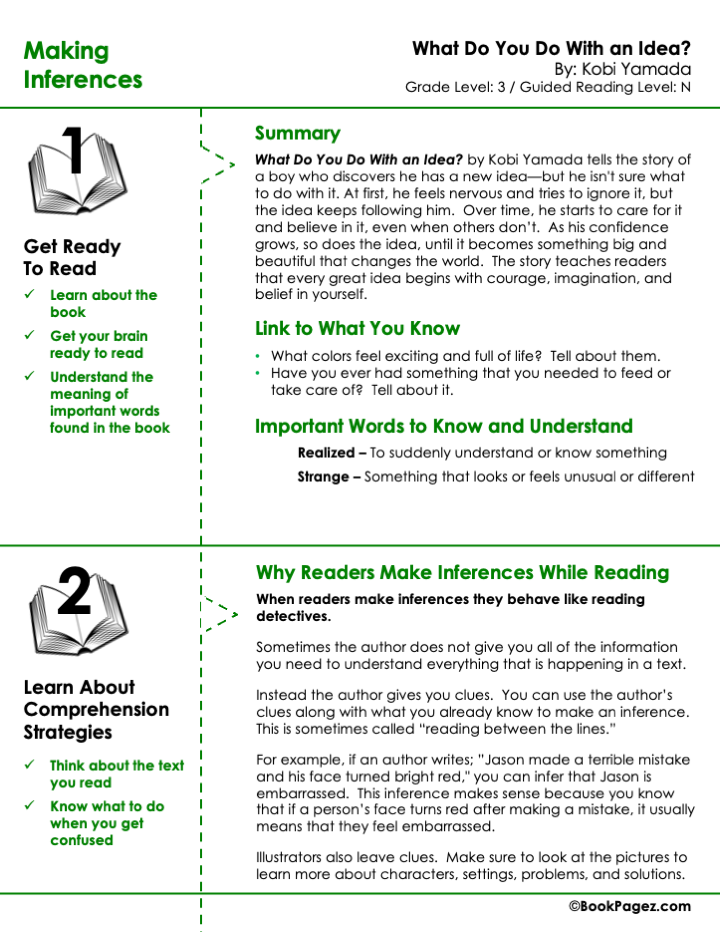 The first page of Asking Questions with A Bad Case of Stripes