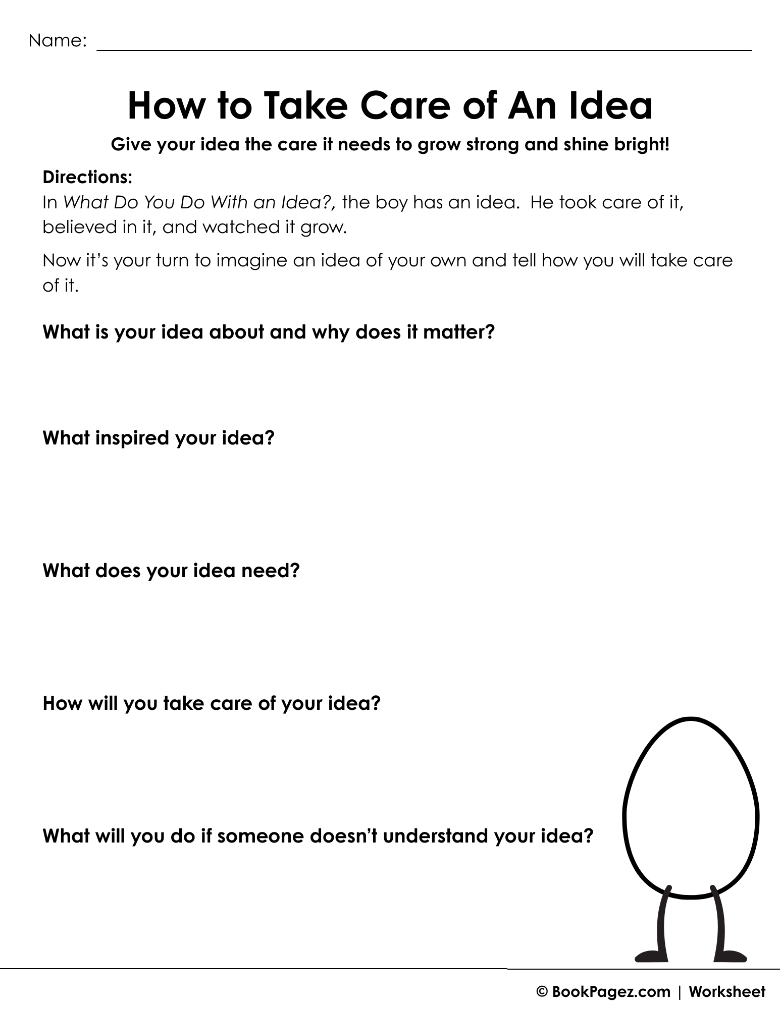 The first page of Asking Questions with A Bad Case of Stripes