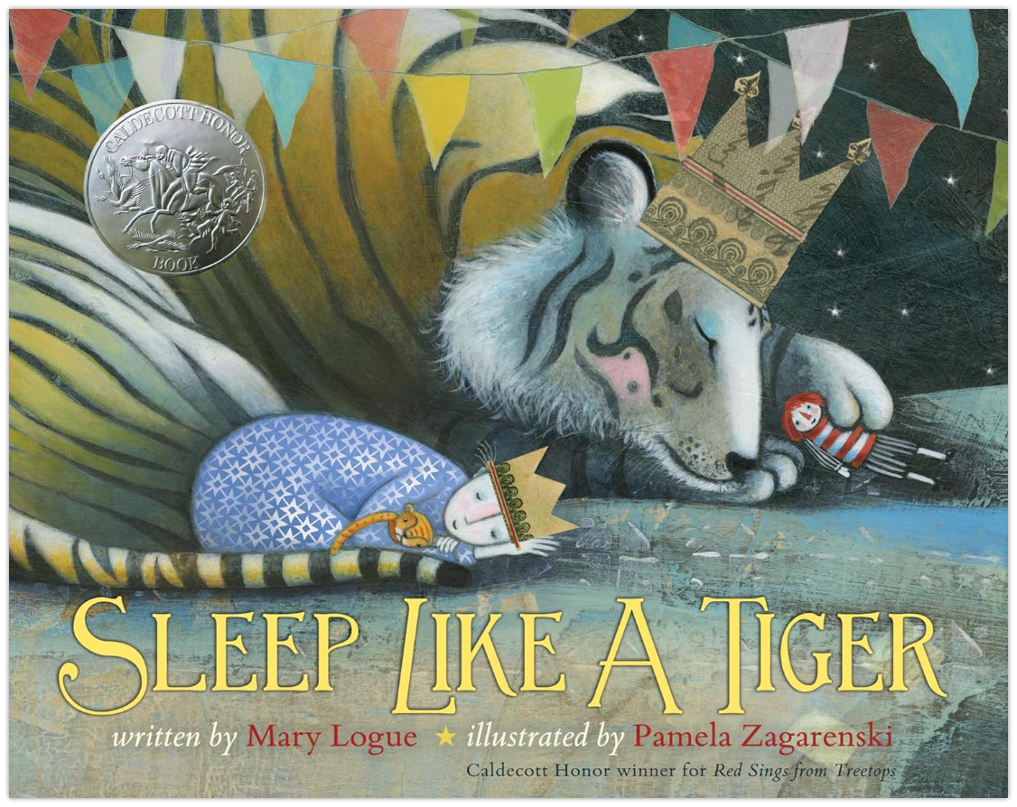 The cover for the book Sleep Like a Tiger