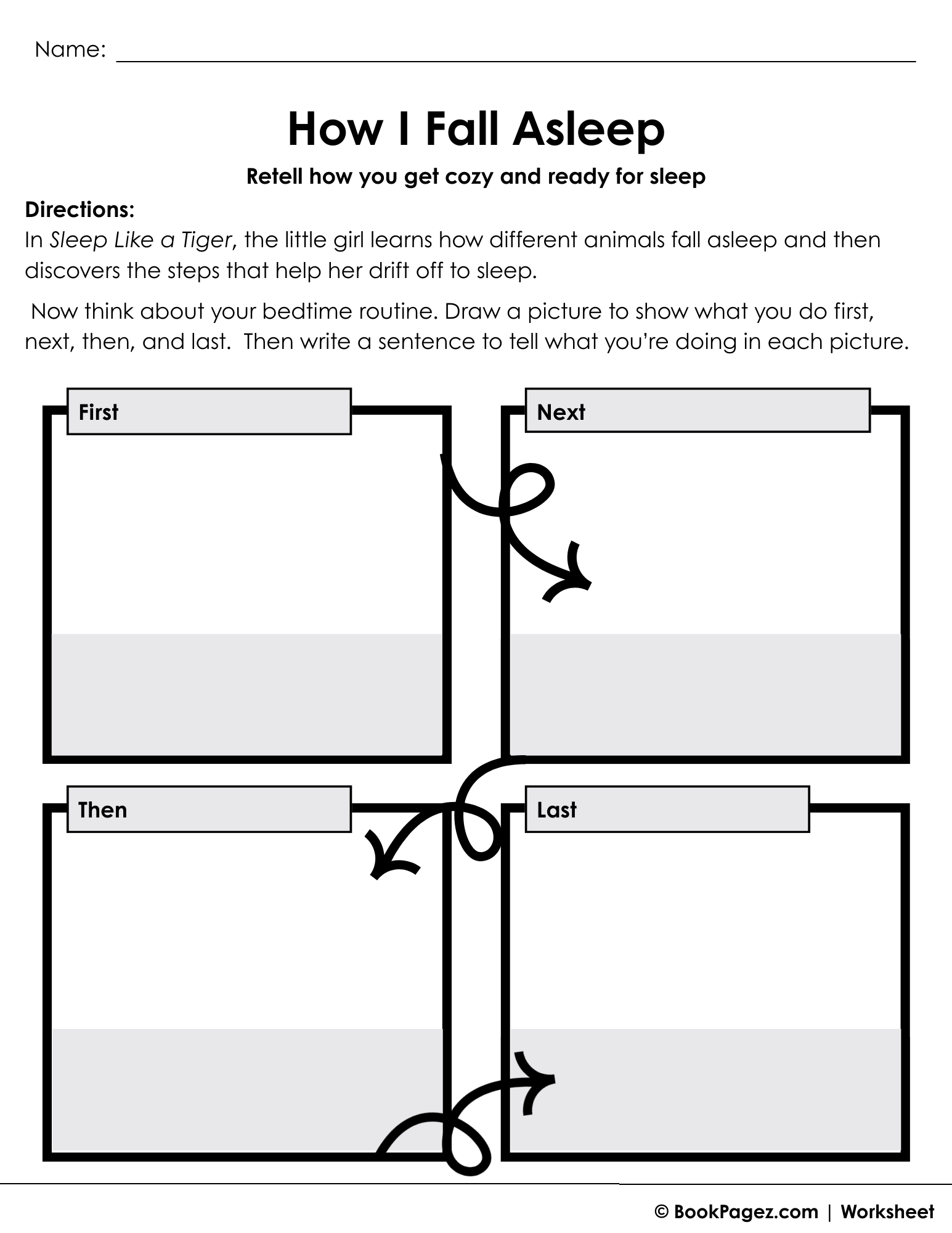 The first page of Asking Questions with A Bad Case of Stripes