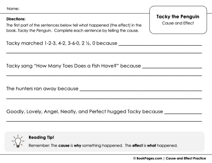 The first page of Asking Questions with A Bad Case of Stripes