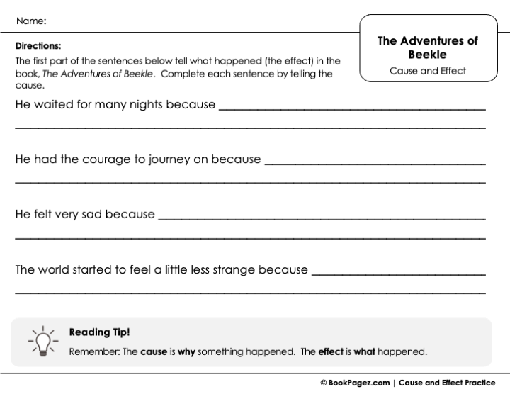 The first page of Asking Questions with A Bad Case of Stripes