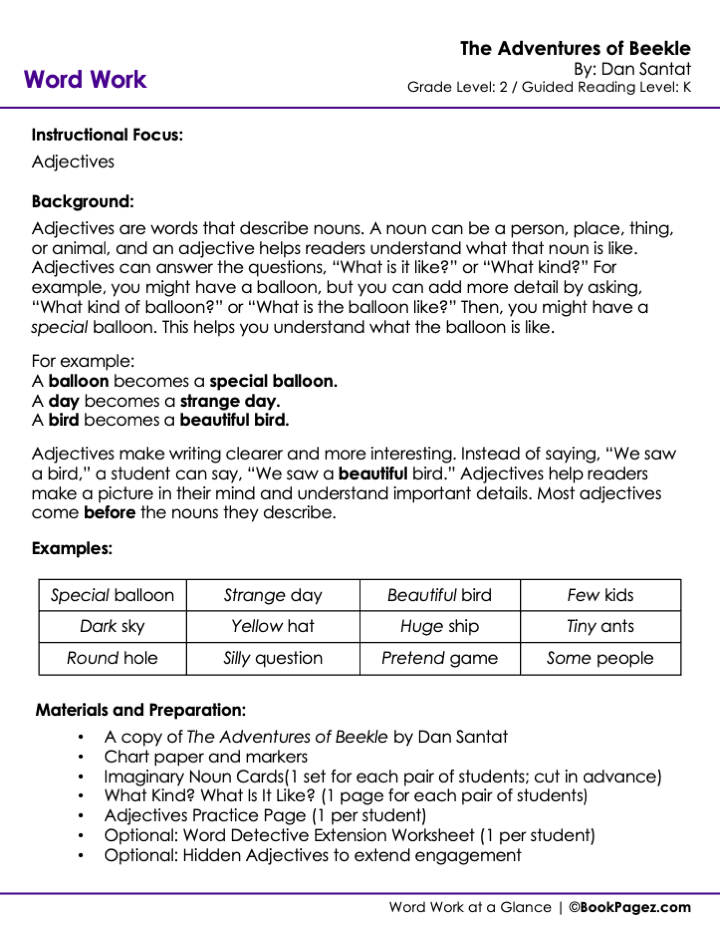 The first page of Asking Questions with A Bad Case of Stripes