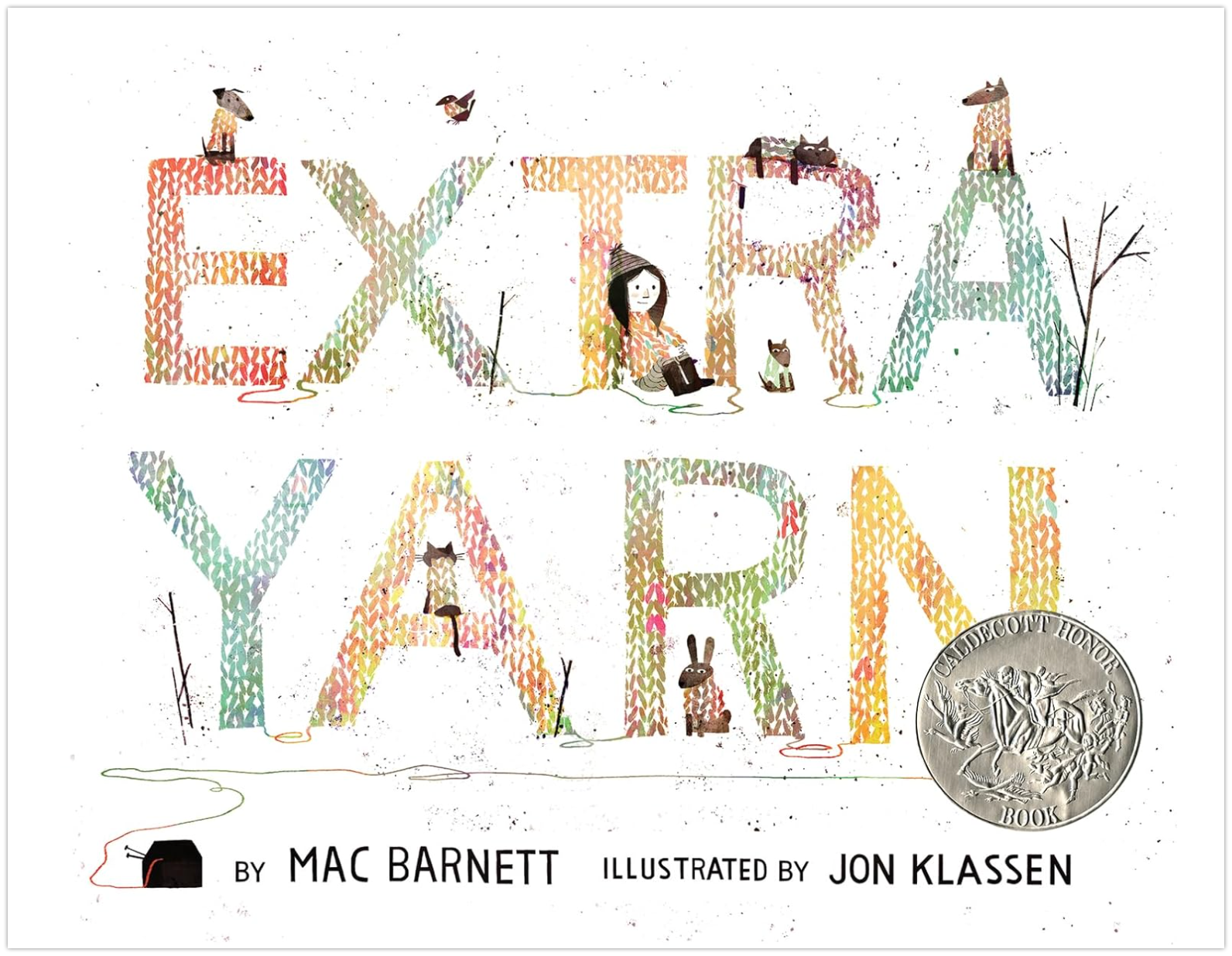 The cover for the book Extra Yarn