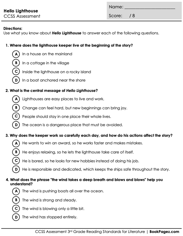 The first page of Asking Questions with A Bad Case of Stripes