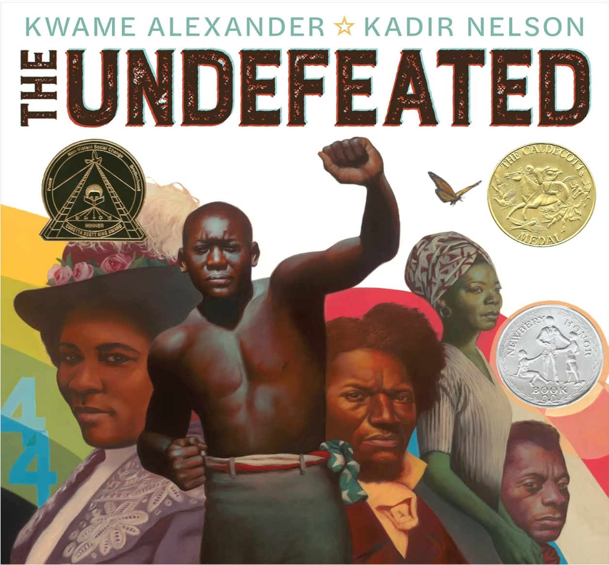 The cover for the book The Undefeated