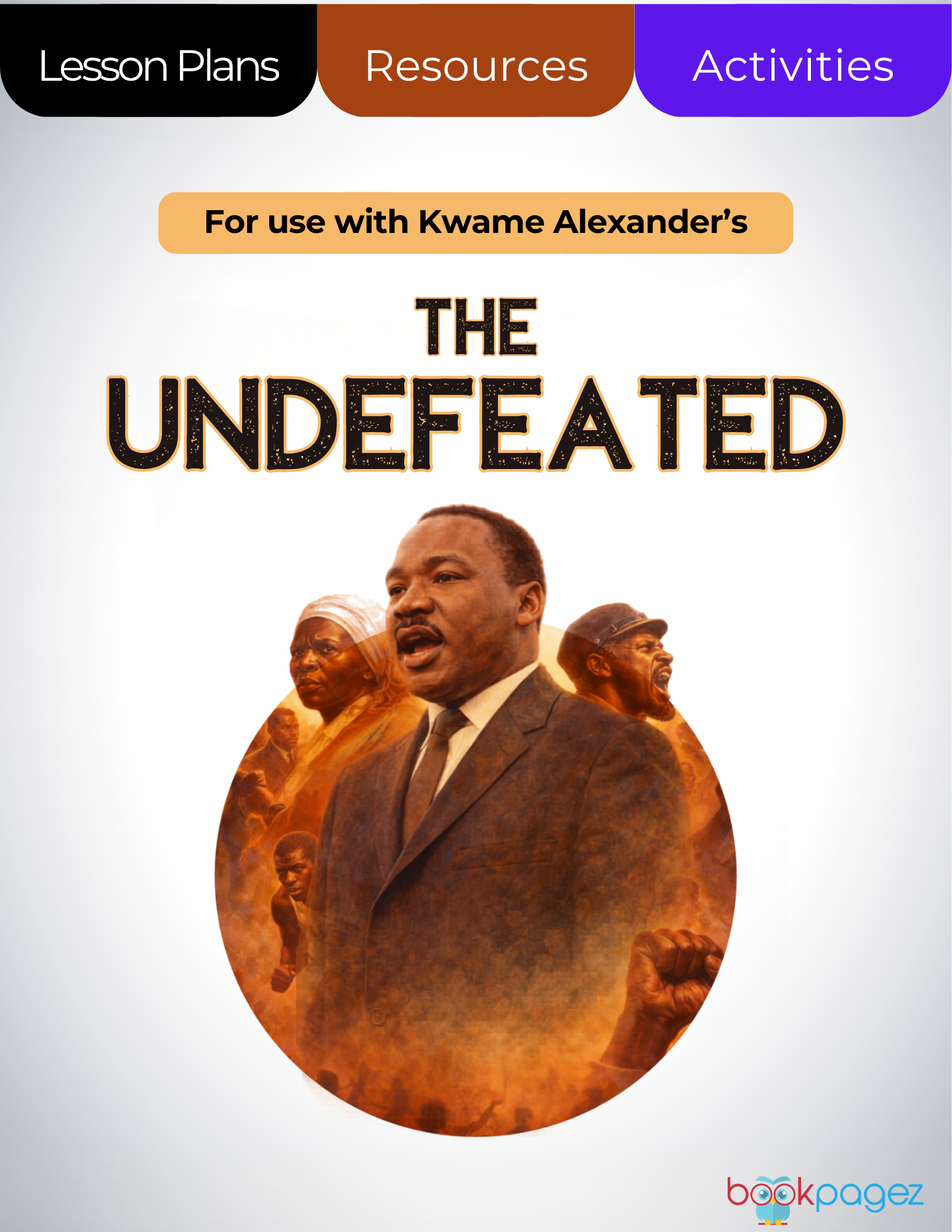 The cover for The Undefeated Lesson Plans and Teaching Resources