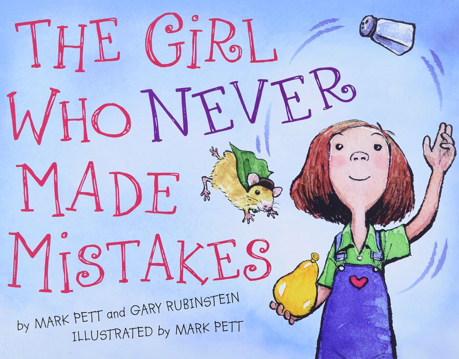 The cover for the book The Girl Who Never Made Mistakes