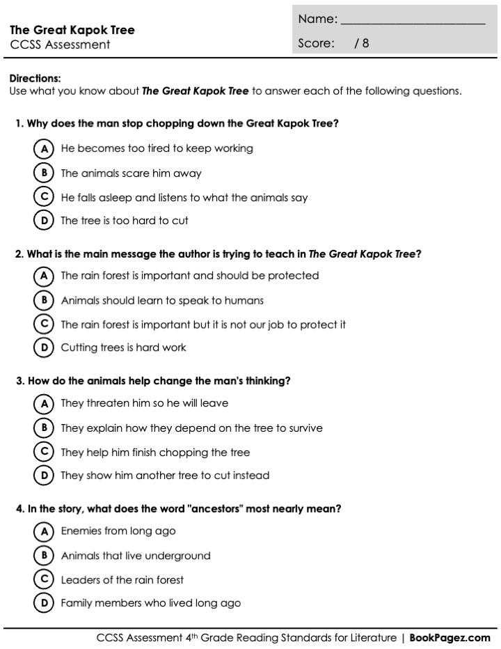 The first page of Asking Questions with A Bad Case of Stripes