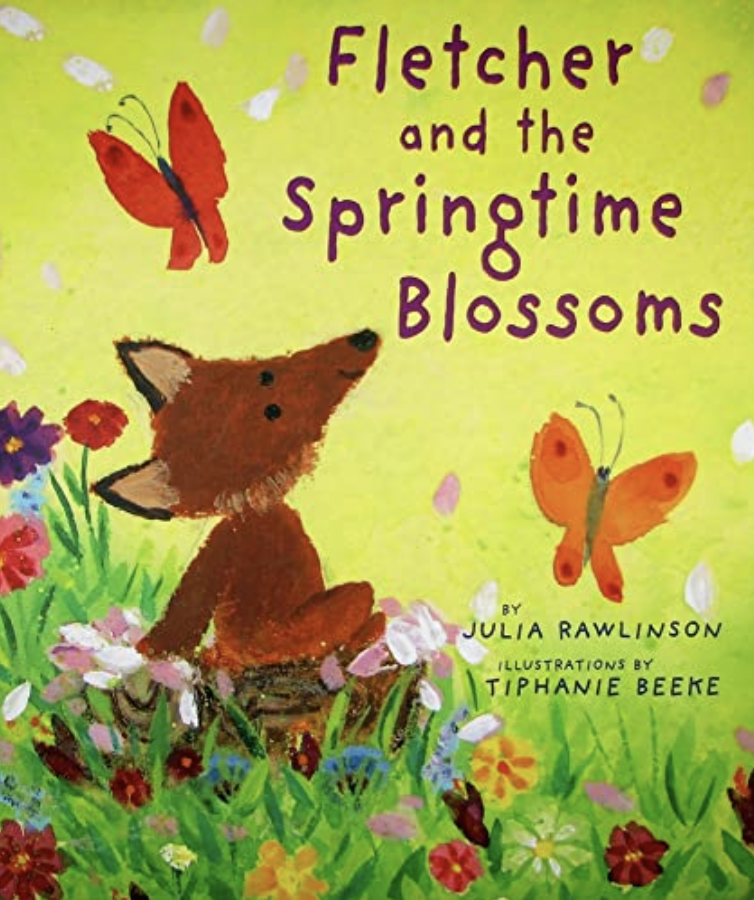 The cover for the book Fletcher and the Springtime Blossoms