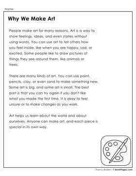 The first page of Asking Questions with A Bad Case of Stripes